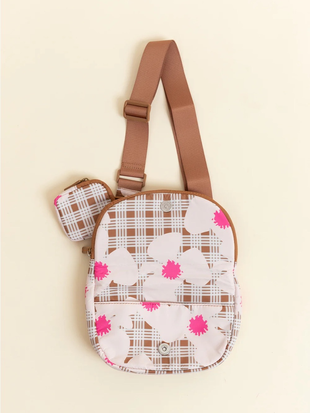 FIGHTING EEL: Barcelona Crossbody - Vintage Palaka Zinnia - Picture 6 of 8